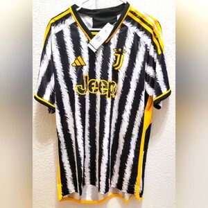 Brand New JUVENTUS 2024 AUTHENTIC Soccer Futbol JERSEY Retails $150+